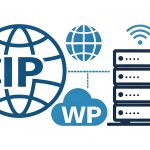 IP Address Vector Icon Illustration of Web Hosting Iconset